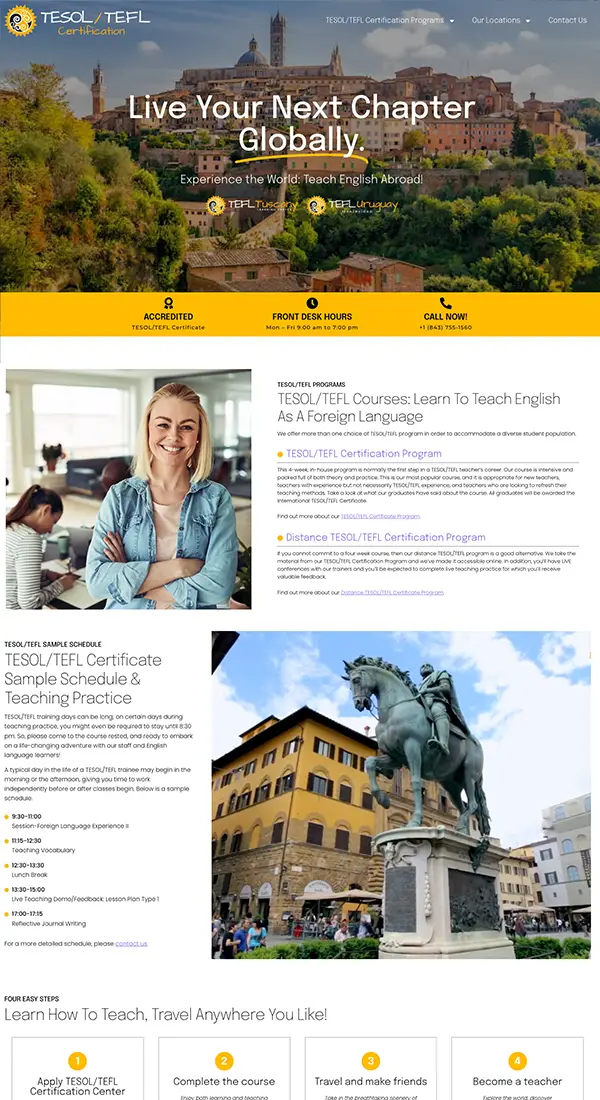 TESOL/TEFL Certification